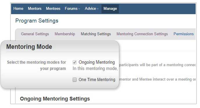 Customize the best enrollment, matching, and mentoring connection workflow for your mentoring program