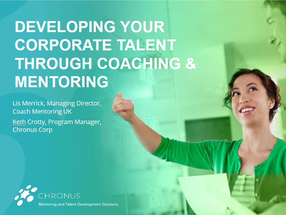 How To Develop Your Talent With Mentoring and Coaching | Chronus