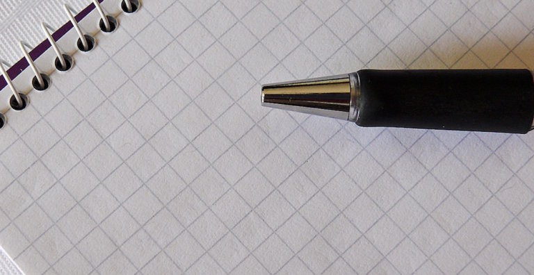 Blank Notepad for Survey Planning