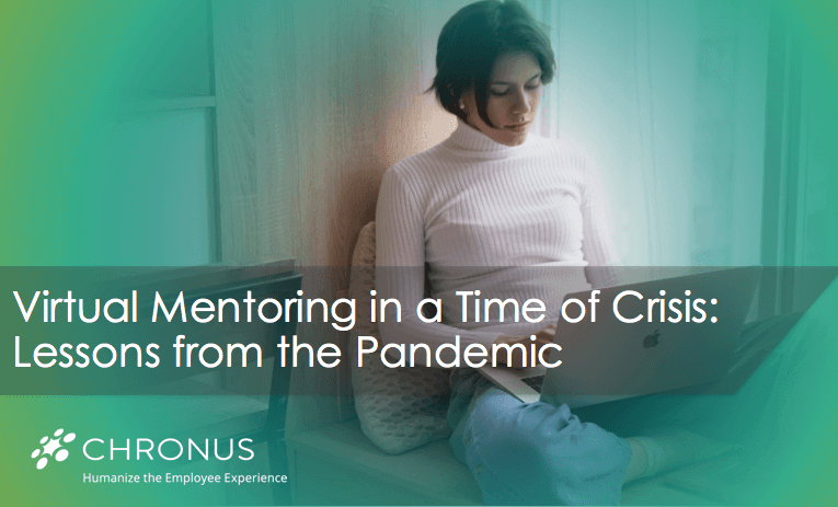 opening slide from Virtual Mentoring webinar