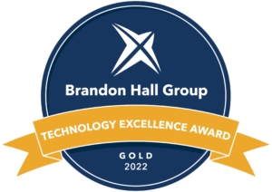 Brandon Hall Group Excellence in Technology Award Program - Gold Award 2022