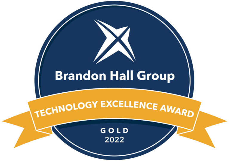 Brandon Hall Group Excellence in Technology Award Program - Gold Award 2022