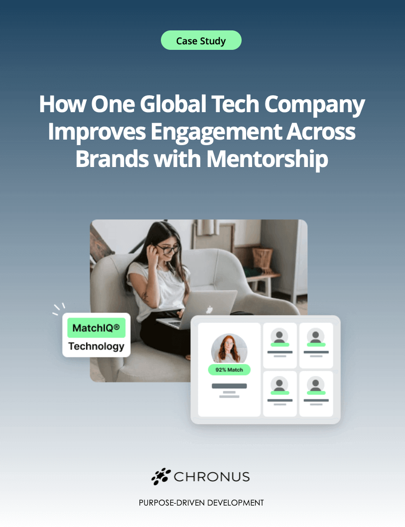 How One Global Tech Company Improves Engagement Across Brands with Mentorship