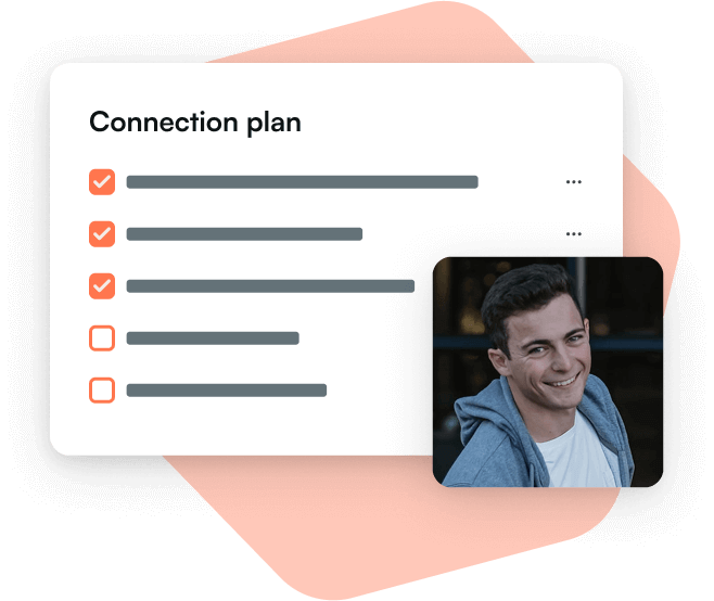 Guided connection plans