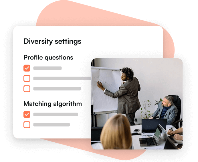 Remove bias and create belonging with diverse matching criteria