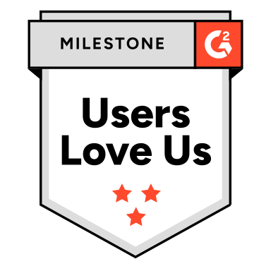 G2 Crowd Users Love Us