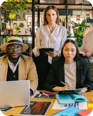 People on office environment