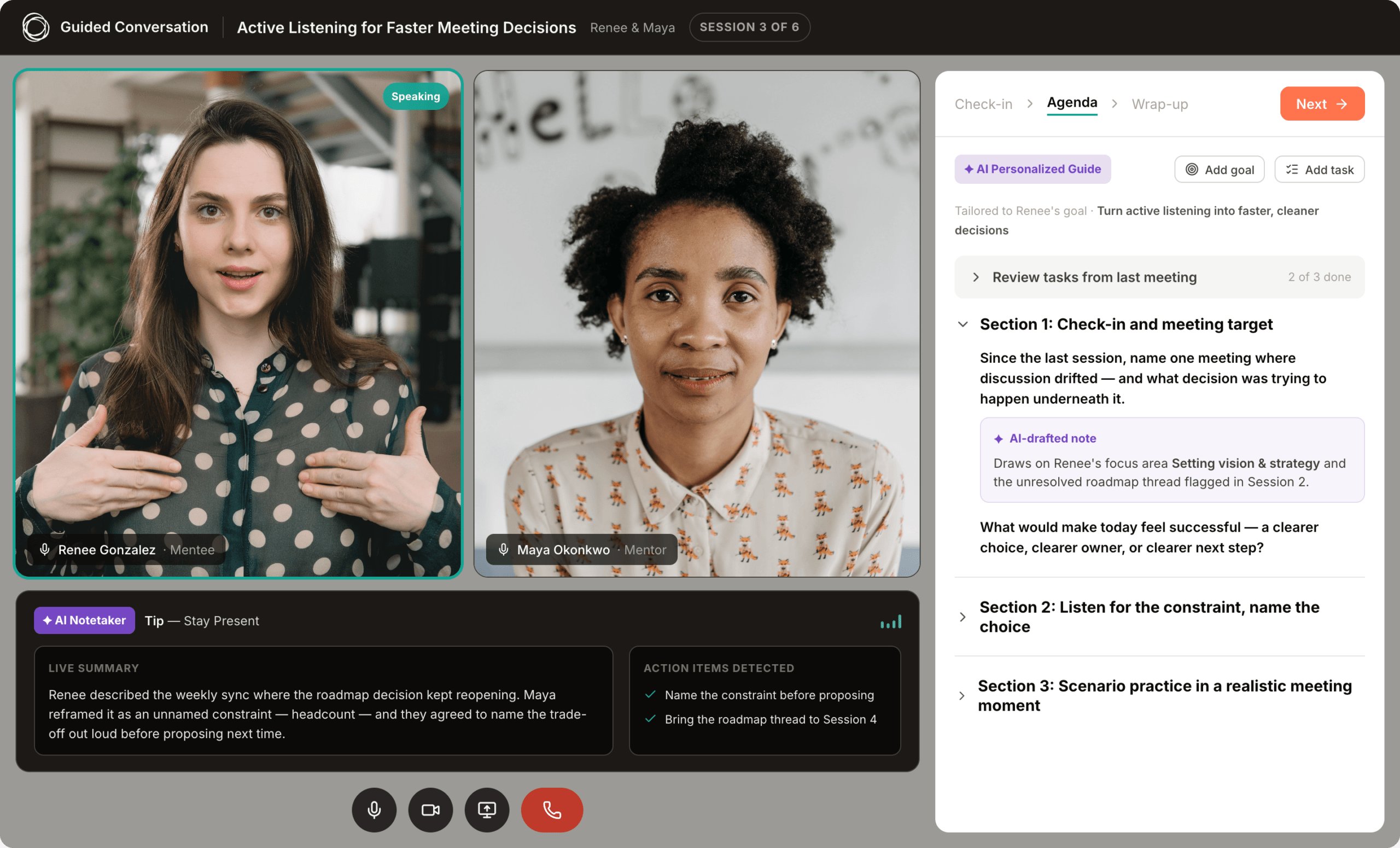 Chronus Mentoring with Guided Conversations